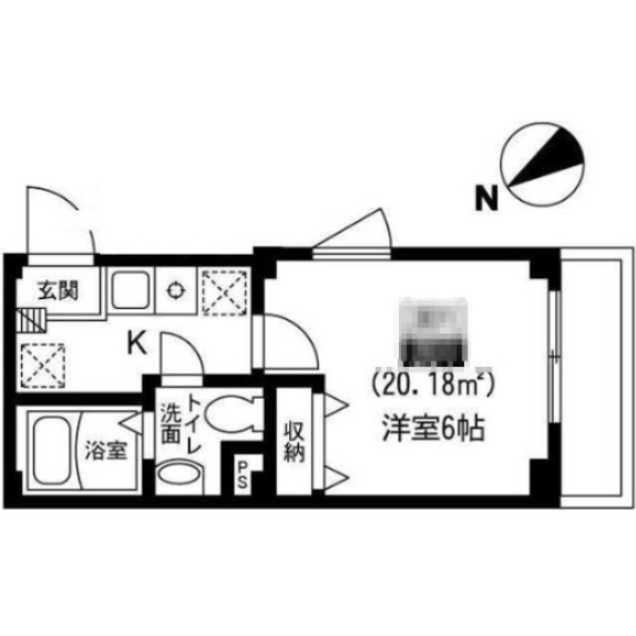 アネックス・クララの間取り