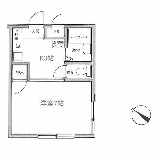 パレ・ドール町田上鶴間の間取り