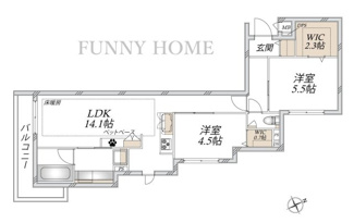 【間取り】 | （仮称）下馬２丁目メゾン