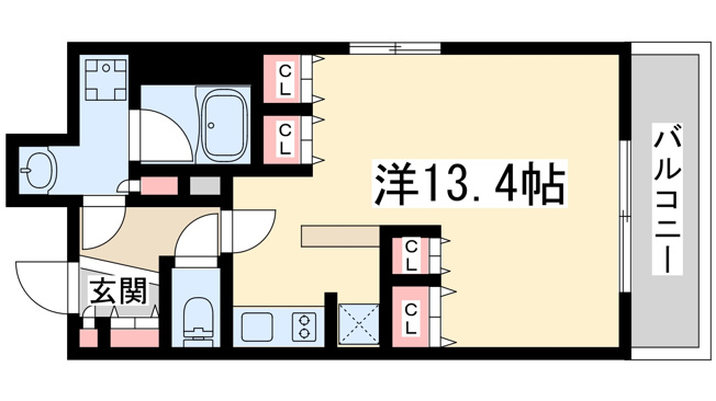 【間取り】 | アパートメンツ江坂