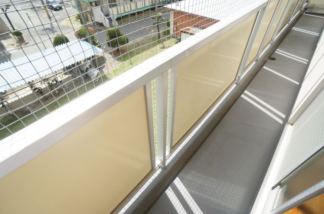 ビレッジハウス山本のバルコニー|参考、同建物・同間取りの号室