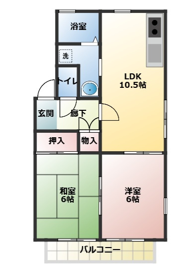 ファミール尾崎の間取り