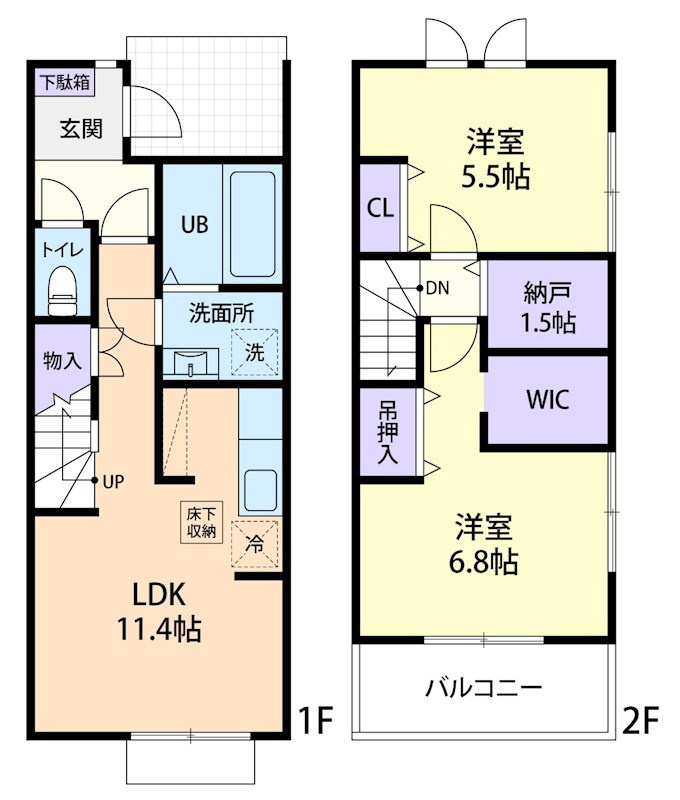 FoliarⅢの間取り