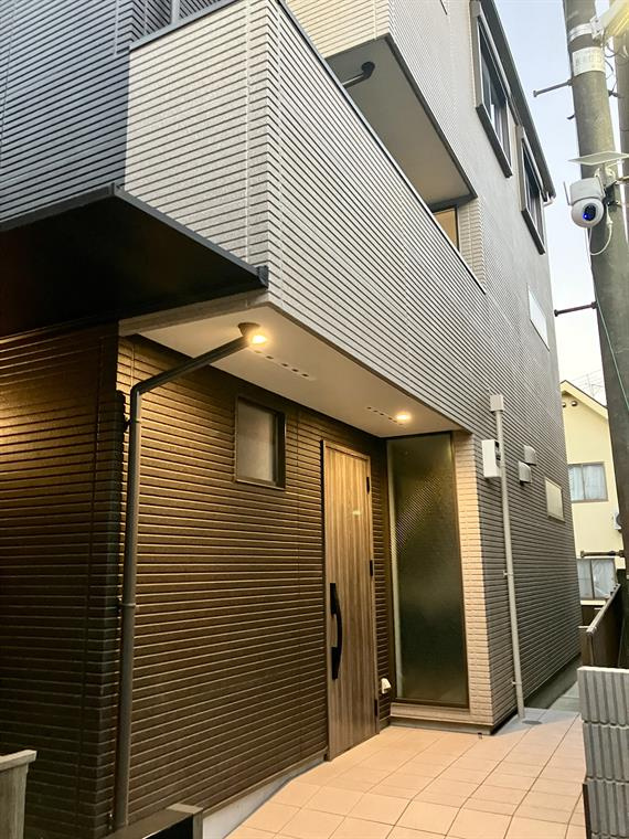 富久町戸建の外観|きれいな外観です