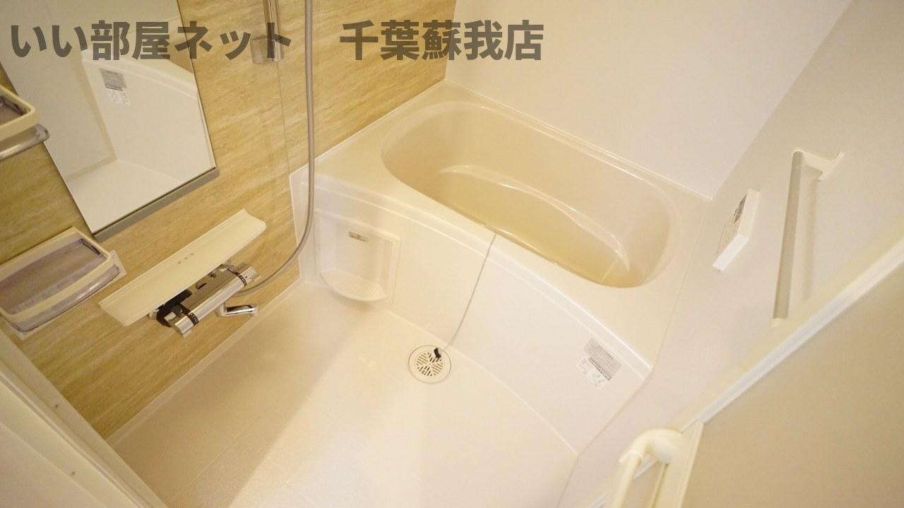サンライズ国分寺Ａの浴室|落ち着いた空間のお風呂です