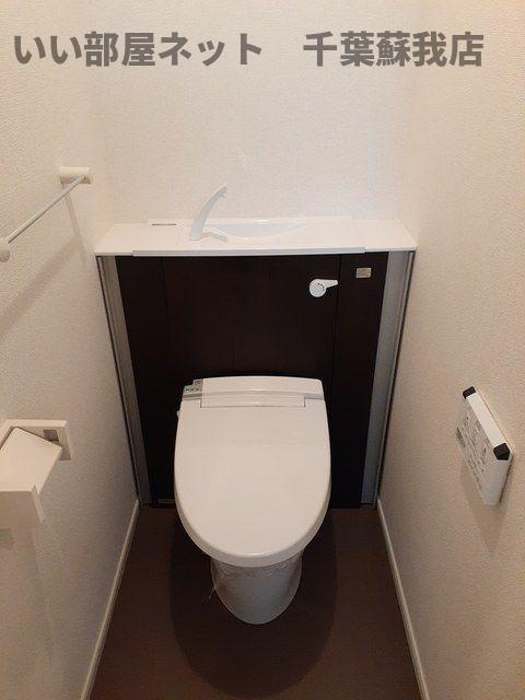 サンライズ国分寺Ａのトイレ|シンプルで使いやすいトイレです