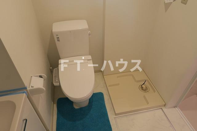 プリマルージュのトイレ|写真はモデルルームとなります。