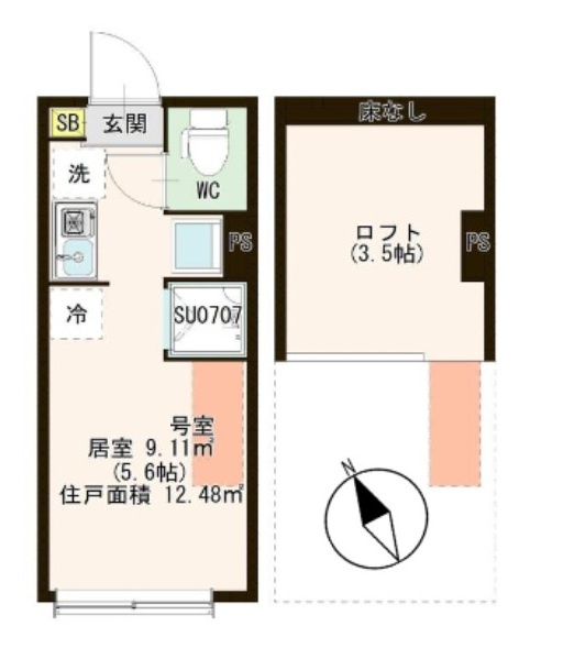 Style NR：スタイルエヌアールの間取り