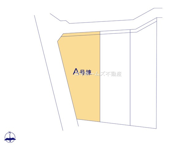 【区画図】 | 愛西市渕高町五ノ割13-2『仲介料無料』新築戸建て | A号棟