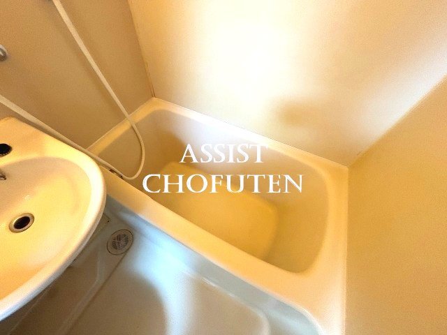 ハイツリバーサイドの浴室