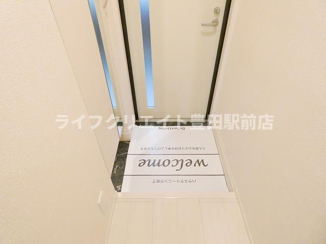 SPIRALTOWNの玄関