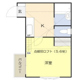 江戸川区東葛西５丁目のアパートの画像