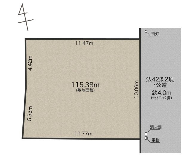 杉並区高円寺南5丁目 中央線 高円寺駅 新築戸建の区画図