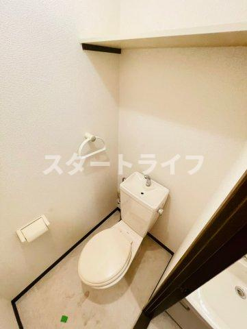 大阪市東淀川区東中島２丁目の賃貸マンションのトイレ|参考写真