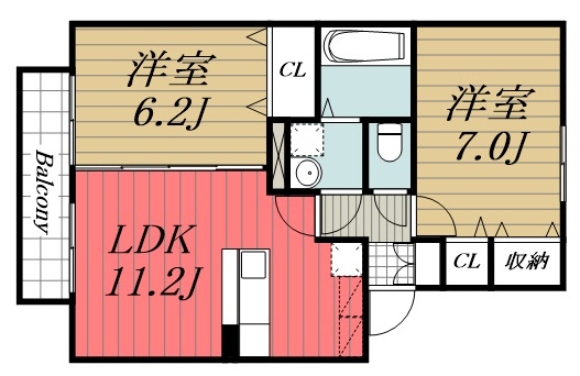 【間取り】