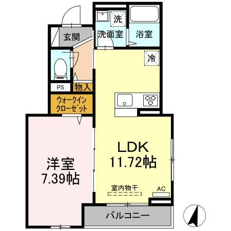 ラリュール豊玉上の間取り