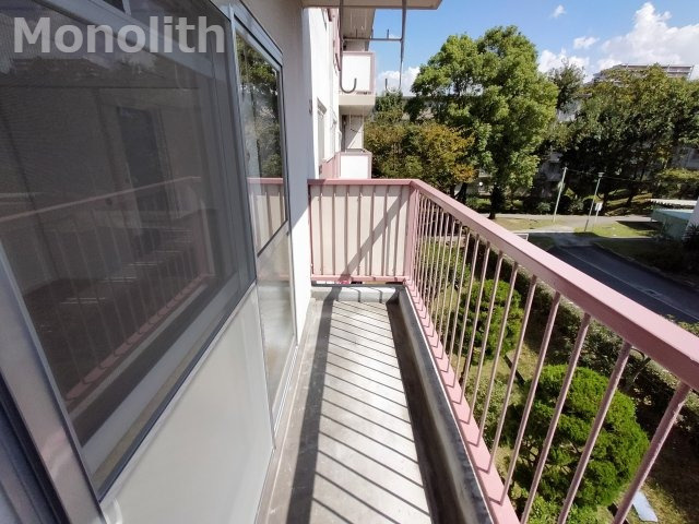 泉北竹城台１丁21号棟のバルコニー
