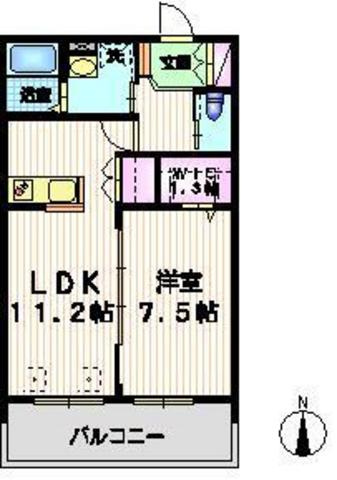 ＦＥＲＮ　ＧＡＲＤＥＮ　世田谷の間取り