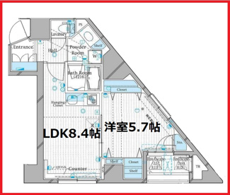 【間取り】 | グラントゥルース東向島