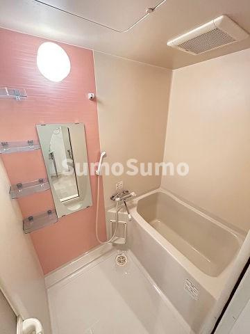 大阪市西淀川区野里２丁目の賃貸マンションの浴室|落ち着いた空間のお風呂です