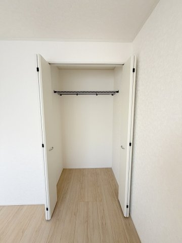 三郷市彦糸1丁目　全7棟　新築戸建　1号棟の収納|各居室に収納完備でお部屋がスッキリ片付きます