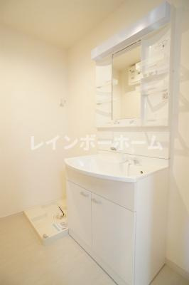 リブリ・朝霞Cの洗面所