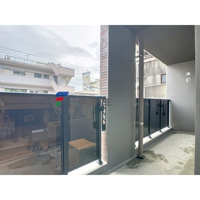 U RESIDENCE東比恵のバルコニー