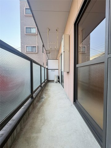 熊本市中央区薬園町の賃貸マンションのバルコニー
