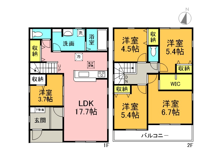 5LDK＋WIC
