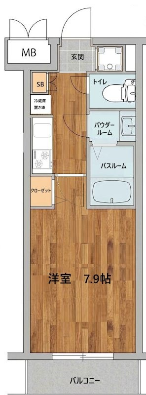 グランティアラ駒込 の間取り|間取りです。