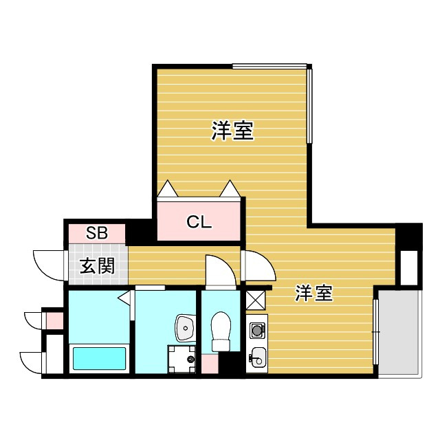 スクエアの間取り
