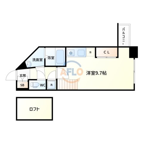 フォレステージュ江坂垂水町の間取り|フォレステージュ江坂垂水町　間取り