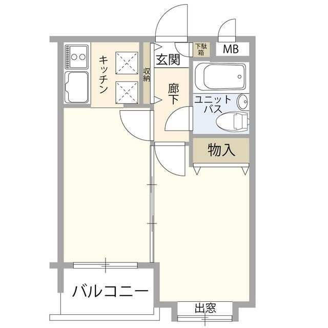 シティオ多摩川の間取り|間取りです。