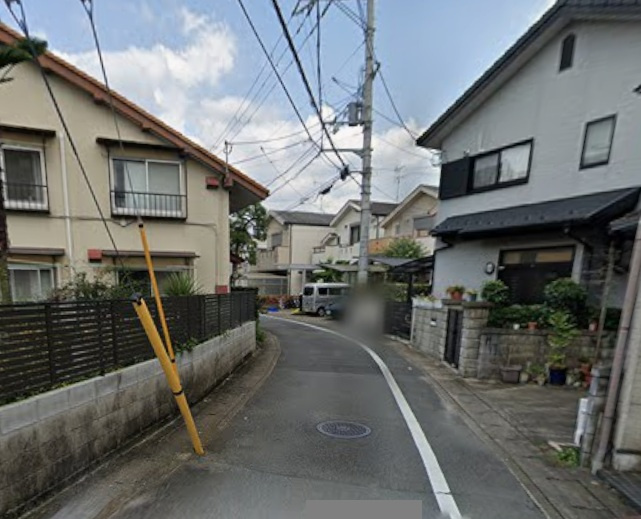【前面道路含む現地写真】 | K22162-紫竹