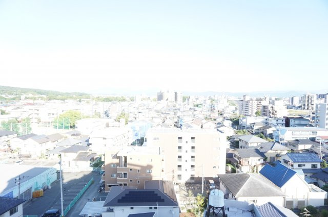 熊本市中央区薬園町の賃貸マンションの展望