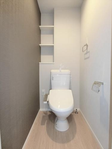 ソレアードのトイレ|ゆったりとした空間のトイレです