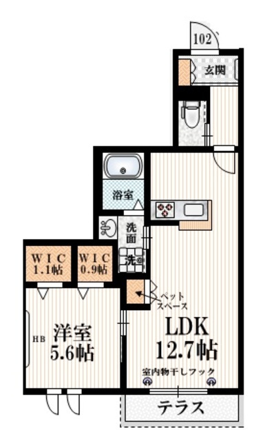 ＭａｉｓｏｎＡの間取り|★2人入居、お子様入居可能です★