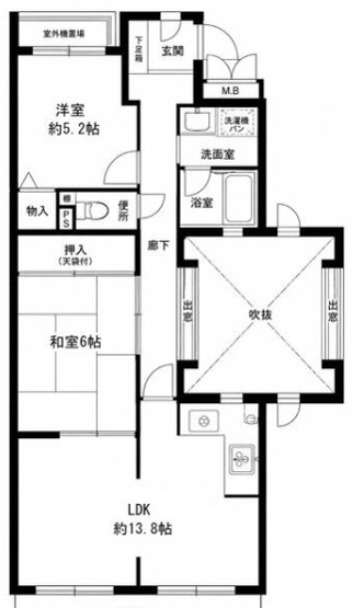 【間取り】 | K51395-ﾒｲｿﾞﾝ衣笠