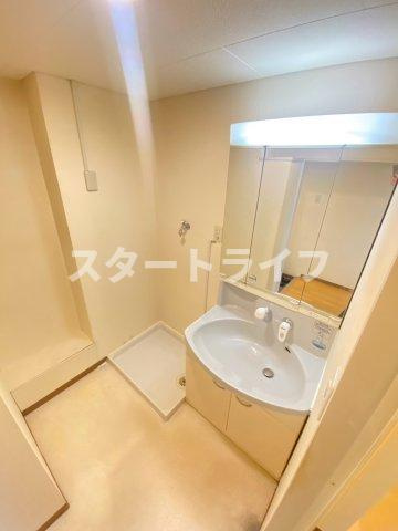 大阪市淀川区宮原４丁目の賃貸マンションの洗面所