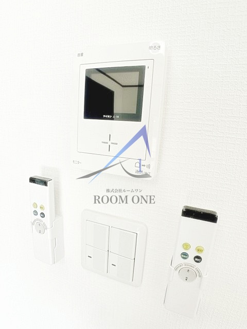 ドミール瑞来のセキュリティ|モニター付きインターホンです。