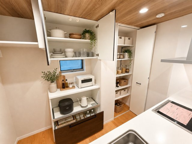 柳川町2丁目のキッチン|※家具はイメージ