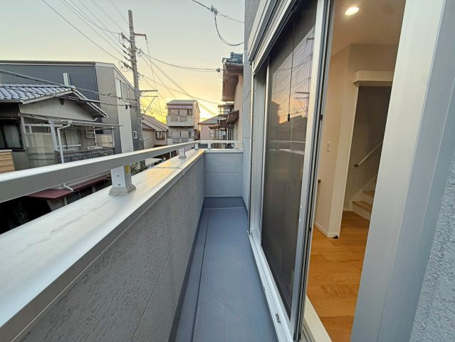 柳川町2丁目のバルコニー