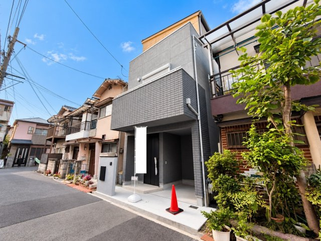 柳川町2丁目の前面道路含む現地写真