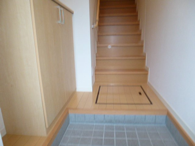 リオベージュの玄関