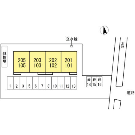ネオポタミの区画図