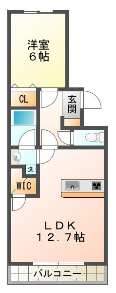 ベルフローラ垂水の間取り