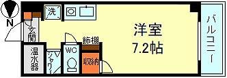 チュリス幸町の間取り