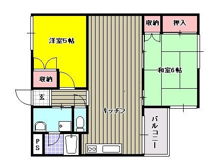 グランデュール後楽園の間取り