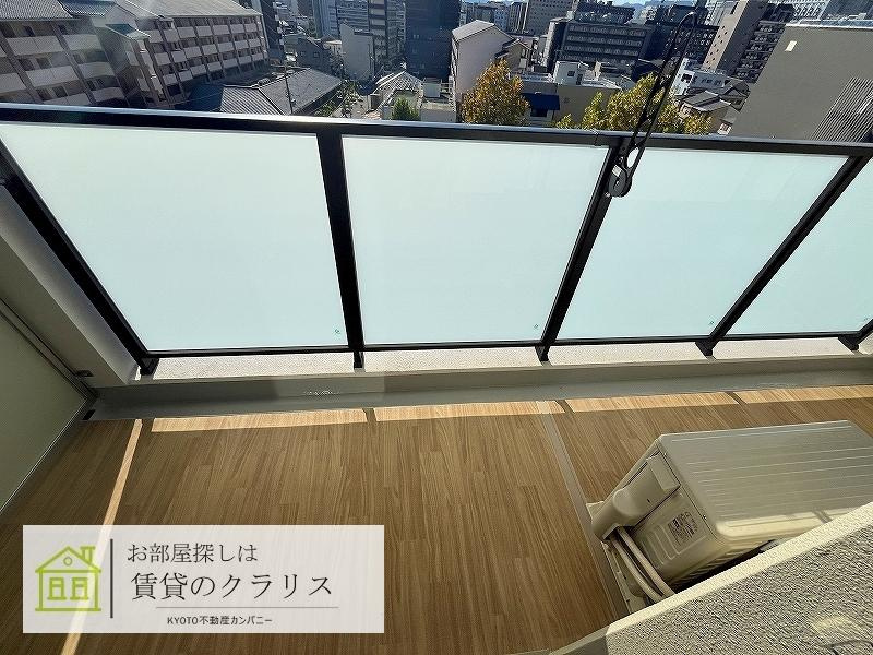 ファステート京都ステーションウォズのバルコニー