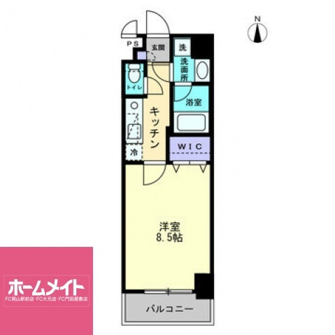 アルファレガロ南中央町の間取り